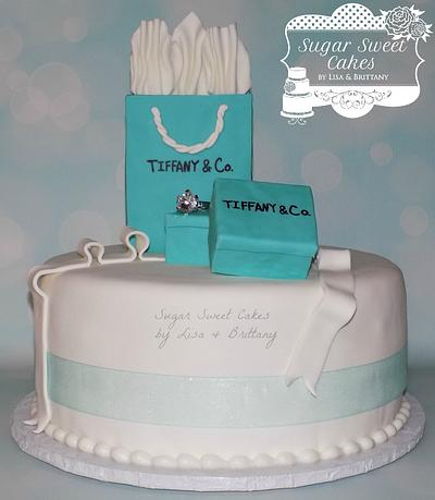Tiffany & Co. Bridal Shower - Cake by Sugar Sweet Cakes