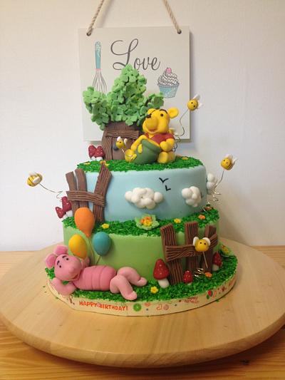 Winnie the pooh - Cake by SweetButterfly