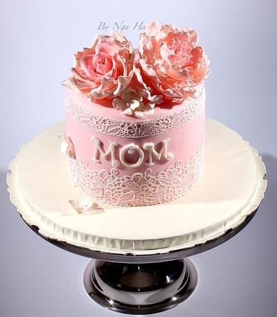 Love MOM - Cake by Nga Ha