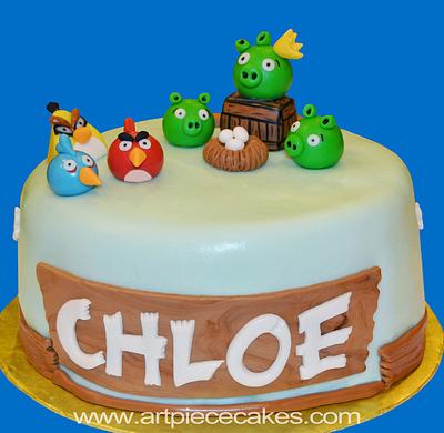 Angry Birds - Cake by Art Piece Cakes