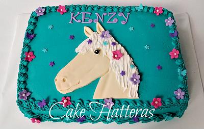 A Horse for Kenzy - Cake by Donna Tokazowski- Cake Hatteras, Martinsburg WV