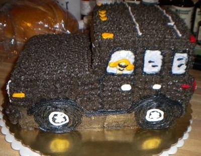 3D Hummer - Cake by Rene'