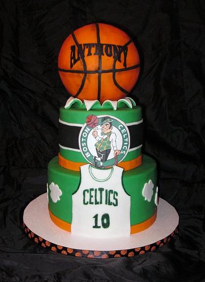 Boston Celtics Cake - Cake by Mojo3799