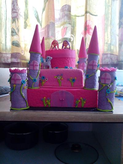 castle birthday cake - Cake by sanet
