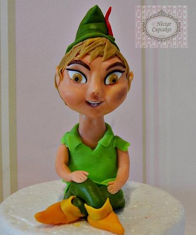 Peter Pan topper - Cake by nectarcupcakes