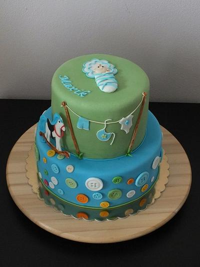 the christening cake - Cake by Janeta Kullová