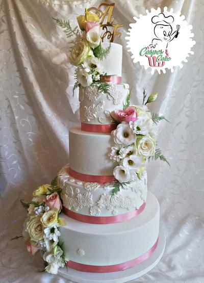 Wedding cake vintage - Cake by Casper cake