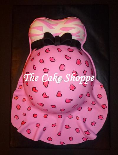 Animal Print baby shower cake - Cake by THE CAKE SHOPPE