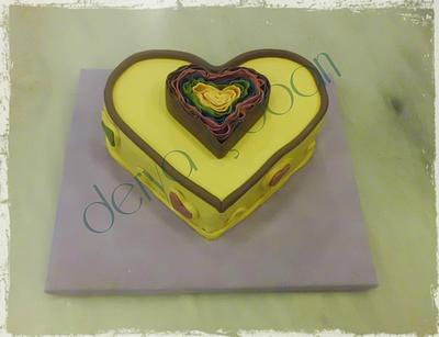 heart - Cake by deryacbn