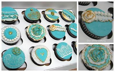 Vintage cupcakes - Cake by gizangel