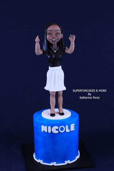 NICOLE - Cake by Super Fun Cakes & More (Katherina Perez)