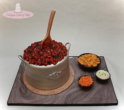 Pot Of Chili - Cake by Centerpiece Cakes By Steph