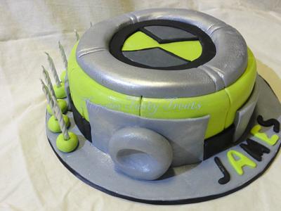 Ben 10 omnitrix watch cake. - Cake by Tegan Bennetts