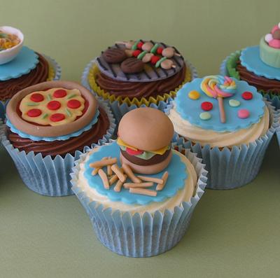 Food Cupcakes - Cake by Cathy's Cakes