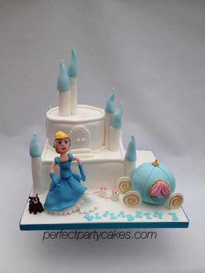 Cinderella cake  - Cake by Perfect Party Cakes (Sharon Ward)