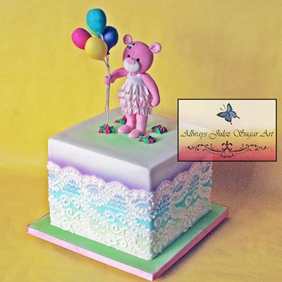 "Teddy goes to the Party" - Cake by Allways Julez