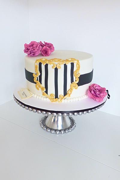 simple yet elegant - Cake by ESB Creations