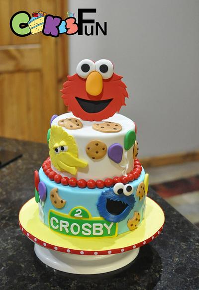 Sesame street birthday cake - Cake by Cakes For Fun