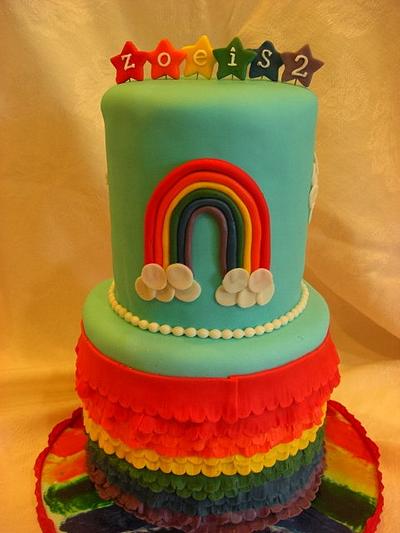 Rainbow - Cake by eperra1