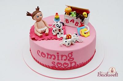 Baby shower cake - Cake by Jennys Backwelt