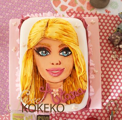 Barbie Cake - Cake by SweetKOKEKO by Arantxa