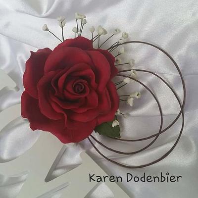 Roses are red..... - Cake by Karen Dodenbier