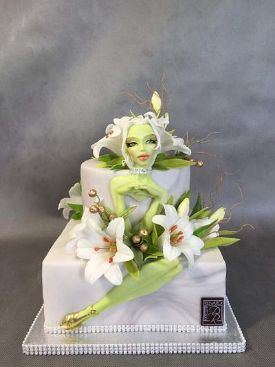 Lily - Cake by Elena Medvedeva