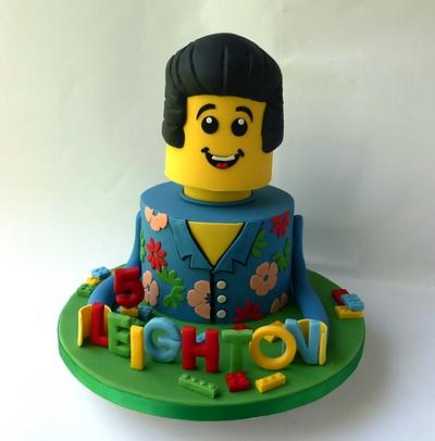 Lego Head - Where's my Pants - Cake by welcometreats