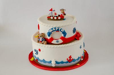 sailor cake  - Cake by Rositsa Lipovanska