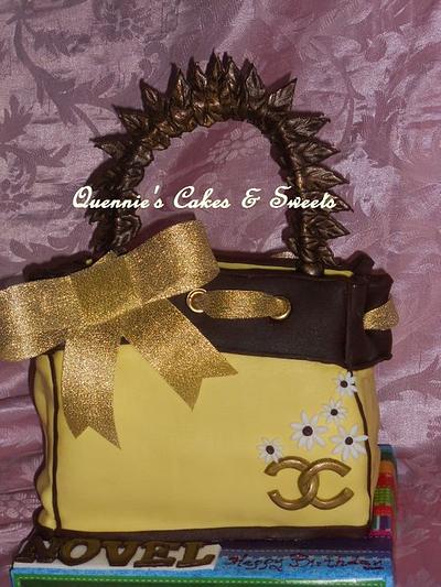Channel Purse Cake - Cake by quennie
