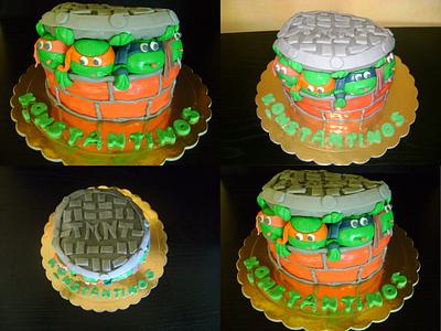 Tmnt cake - Cake by Dora Th.