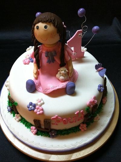 Baby Dall cake - Cake by Tatiana Armendaris