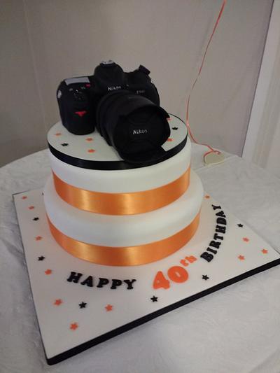 Camera cake - Cake by Catherine