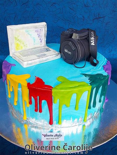 Photography cake - Cake by Oliverine Čarolije 