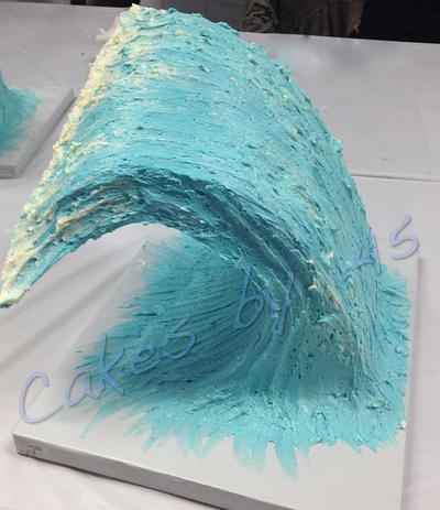 Ocean Wave Cake - Cake by Cakes by .45