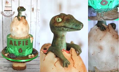 Jurassic park  - Cake by Sylwia