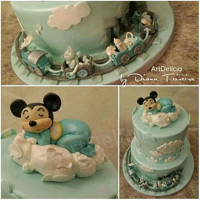 Baby Mickey Cake - Cake by Unique Cake's Boutique