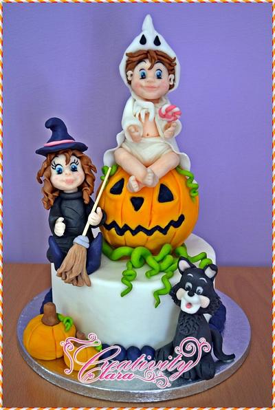 halloween cake  - Cake by Creativity Clara