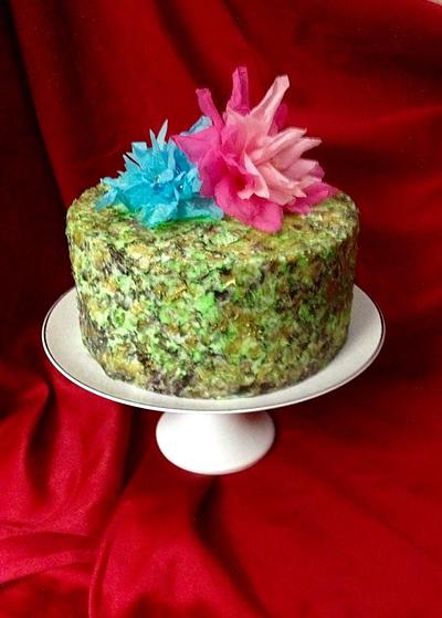 marble  effect  - Cake by Cakes by Biliana