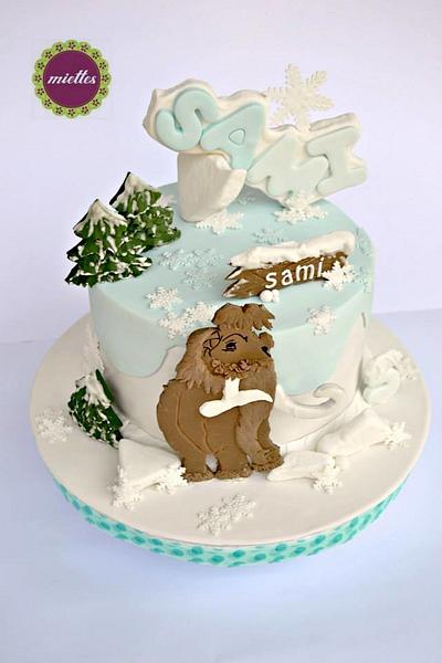 Ice Age "Manny" Cake - Cake by miettes