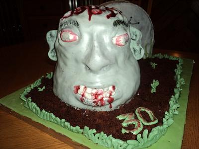 Zombie Cake - Cake by Goreti