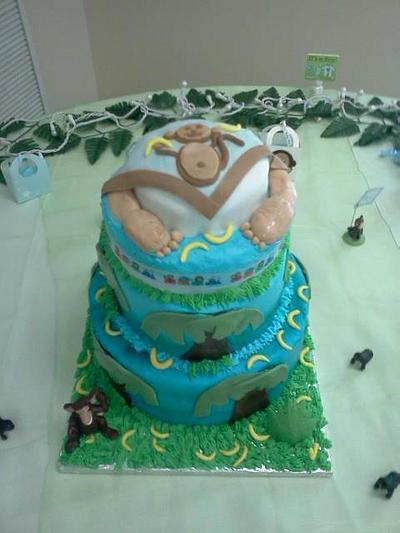 Baby-shower cake - Cake by maribel