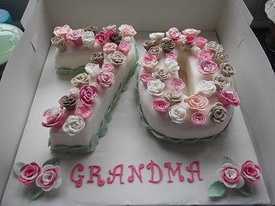 Floral Birthday - Cake by Chelleforkin