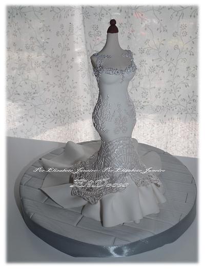 Weeding dress - Cake by EliDoces - Elisabete Janeiro