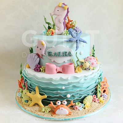 Under The Sea - Cake by Guilt Desserts