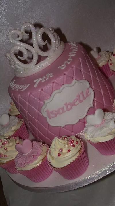 princess in pink  - Cake by Cakey Barmy