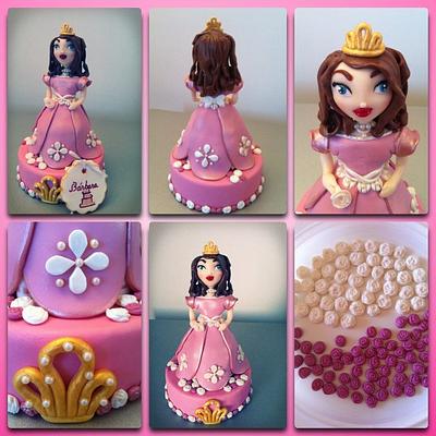 Topper Soffia princess  - Cake by BHGarcia