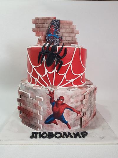 Spiderman cake - Cake by Ladybug0805