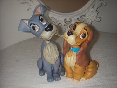 Lady and the Tramp - Cake by Nicole Veloso