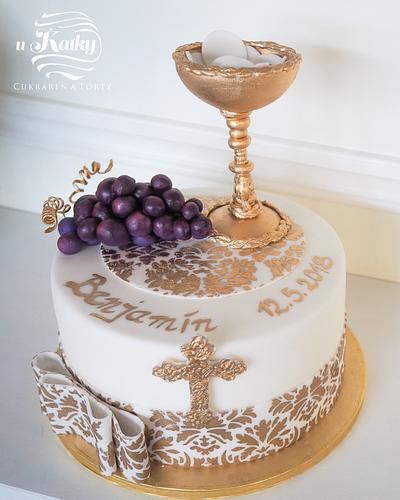 Torta na prvé sväté prijímanie - Cake by Katka